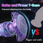 6.85'' Silicone Anal Plug Butt Plug Sex Toys,Fantasy Monster Dildo Large Butt Plug Anal Plugs,Big Prostate Plug Anal Stretcher Adult Sex Toys For Men Women Gay Couple (L)