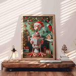 1000-Piece Christmas Flamingo Jigsaw Puzzle for Adults, 20 x 27 Inch Holiday Puzzle