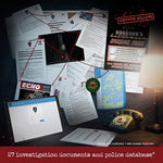 Unsolved Murder Mystery Game - Cold Case File Investigation - Detective Clues/Evidence - Solve The Crime - Individuals, Date Nights & Party Groups - Murder At The Movie Theater