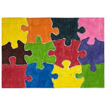 12 Blank Jigsaw Puzzles for Kids Arts and Crafts, 5.5 x 8 Inch, 12 Pieces Each, Heavy Duty Chipboard