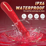 9.6 Inch G Spot Vibrator Adult Toys, Silicone Realistic Dildos Vibrator With 3 Wriggling & 10 Vibrating Modes For Clit Nipple Anal, Thrusting Dildo Adult Sex Toys & Games For Women Men Sex Swing