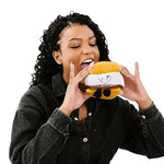 S'Mores Plushie - I Love You S'More Cute Smores Plush, Gift For Chocolate Lovers, Food Plush Toy For Gifting