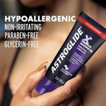 Astroglide Silicone Lube (3oz), X Premium Gel Personal Lubricant for Vaginal and Anal Sex, No Drip Stay-Put, Long-Lasting for Men, Women and Couples, Waterproof for Water Play