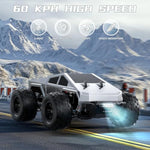 1:16 Brushless Rc Car Remote Control Truck, 60Kph High Speed Off-Road Fast Rc Cars, 4Wd Pickup Electric Vehicle Rc Truck For Adults And Boys, 2.4Ghz Remote Control Cars Toys Presents Ages 8+