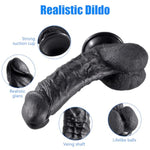 Realistic Dildos Adult Sex Toys (M) + 17.3 Inch Super Long Dildo