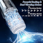 Automatic Male Masturbator Sex Toys - Penis Pump Male Sex Toys Pocket Pussy With 7 Sucking& Vibrating& Thrusting& Rotating Modes, 3D Realistic Textured 100% Waterproof Blowjob Sex Toy For Men Stroker