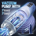 Automatic Male Masturbator Sex Toys For Men, Male Penis Pump With 7 Sucking Vibrating Thrusting Rotating Licking, Mens Vibrator Blowjob Sex Machine Hands Free Pocket Pussy Mens Masturbation Cup