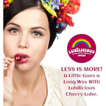 Lubilicious Cherry Flavored Lubricant 2 Pack - Silky Smooth Flavored Personal Lubricant, Flavored Water Based Lube, Premium Cherry Lube, Long-Lasting Cherry Flavored Lubricants