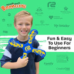 Fun Boomerang for Kids - Soft and Easy to Use Outdoor Toy for Boys and Girls Aged 6 to 12 Years Old