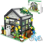 Flower House Building Set, Compatible With Lego Flower House Create Elegance And Warmth Environment, With Beautiful Gift Box Toys For Boys Girls 6-12 And Building Lover (579 Pcs)