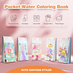 Water Coloring Books for Toddlers, 3 Pack, Perfect for Travel and Art Activities