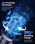 AI Sync Male Sex Toys for Men with 100Min Charge/90Min Use Male Masturbator