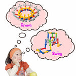Building Toys For Kids, 110 Pcs Stem Toys For Boys And Girls, Interlocking Playset For Age 3+, Kids Creative Kit (110 Pcs)