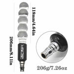 Glass Anal Dildo With Vac-U-Lock Adapter For Sex Machine Glass Anal Beads Crystal Butt Plug Anal Toys Pleasure Wand For For Couple Lover(S)