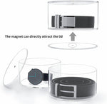 Belt Organizer, Acrylic 5 Layers Belt Case Storage Holder and Display for Accessories like Jewelry,Watch,Bracelets