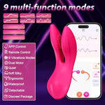 Adult Sex Toys Vibrator 9 Vibration Mode And App Remote Control G Spot Clitoris Finger Vibrators Panties Wear Nipple Clamps Penis Cock Rings Rose Sex Toy For Men Women Dildo Vibrating Couple Sexy Game