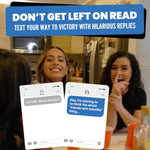 Left On Read - Hilarious Text Message Party Game For Adults | 500 Cards, Fast-Paced Group Fun For Game Nights, Parties, And College Hangouts | Card Set For Friends And Social Gatherings