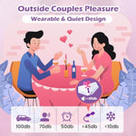 Remote Control Vibrator, Adult Sex Toys For Women, Female G Spot Vibrator With 9 Vibrations, Waterproof Soft Silicone Personal Massager For Woman & Couples Pleasure, Usb Charging (Purple)