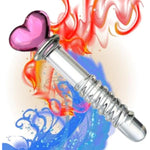 Glass Dildo Crystal Penis Glass Pleasure Wand Female Masturbator Sex Toy,Novelties Glass Dildo Crystal Penis Glass Wand G-Spot Stimulation Female Masturbator For Women And Couples(Style 4)