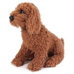 - Toy Poodle Choco - Premium Dog Stuffed Animal - Lifelike & Realistic