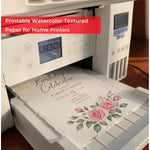 60 Sheets Handmade Watercolor Paper, 4 x 6 Inch, 300 GSM Cotton Deckled Edge
