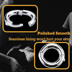 Metal Cock Ring Adjustable Stainless Steel Penis Rings For Male Enhancement Penis Weights Cbt Testicle Stretcher Ball Torture Weight Longer Harder Erections Cockring Sex Toy For Men