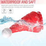 Christmas Santa Hat Sex Toy Vibrator For Women - Double Head Clitoris And Nipple Stimulator, Erotic G Spot Massager - 10 Vibration Modes, 5-Speed Sliding Ball Rolling Sexual Stimulation Device