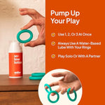 Hello Silicone Penis Rings - Comfortable, Soft & Stretchable Cock Rings For Men - Includes 3 Different C-Ring Sizes For Him - Versatile Adult Sex Toy For Solo Or Partner Play