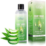 Aloe Personal Lubricant, Organic Water Based Long Lasting Lube For Sex, Sexual Lubricant For Sensitive Skin 8 Oz- Paraben Free