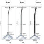 Urethral Sounds Stainless Steel Urinary Plug Beads Stimulate Urethral Dilator Masturbation Rod Penis Plug Adult Game Sex Toy(10Mm)