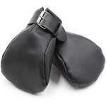 Remium Soft Leather Padded Bondage Mitts Sm Restraints W/Lockable Padded Bondage Mitts Boxing Gloves Bdsm Adult Sex Toys