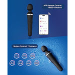 Domi 2 Vibrator Wand Massager Anal Sex Toy For Male + Domi 2 Wand Vibrator Attachment For Men Gift Kit For Men Couples Pleasure