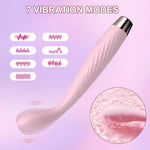 Clitoral G-Spot Heated Vibrator Nipple Clitoris Stimulator Vagina Dildo Vibrator Erotic Toys Finger Shaped Massarger Clit Nipple Vibrators Personal Massager Softer And Flexible Sex Toy For Woman