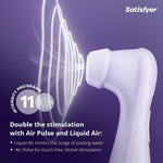 Pro 2 Generation 3 (No Bluetooth) With Liquid Air Vibrator Sex Toy | Adult Toys For Women | Sucking Clitoral Stimulator | Vibrating Sexual Pleasure Device | Stimulation Vibrators (Lilac)