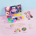 Glow in the Dark Rubber Band Bracelet Making Kit for Girls Age 7+