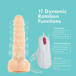 Rotating Dong With Wired Remote, Beige