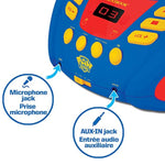 - Paw Patrol - Bluetooth Cd Player For Kids – Portable, Multicoloured Light Effects, Microphone Jack, Aux-In Jack, Ac Or Battery-Operated, Girls, Boys, Blue/Red, Rcd109Pa