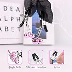 6Pcs Bondage Restraints Set With Furry Handcuffs Satin Blindfold, Whip, Spanking Paddle, Bells Clamp, Feather Tickler For Couples