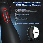 Automatic Sucking Moaning Male Masturbators - Upgraded 7 Vibration & Suction Hands Free Pocket Pussy Male Stroker With 3D Realistic Sleeve, Mens Masturbator Blowjob Machine Adult Oral Sex Toys For Men