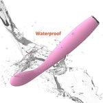 G Spot Vibrator Dildo With 5 Vibration Modes, Soft Silicone Powerful Vibrating Massagers For Clitoral Vagina And Anal Stimulation, Dildo Finger Vibrators Adult Sex Toys For Couple Women Or Men (Pink)