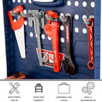 Liberty Imports Toy Tool Workbench for Kids Pretend Play - Construction Workshop Toolbench STEM Building Toys with Realistic Tools and Electric Drill