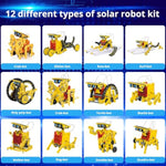 Stem Projects For Kids Ages 8-12, Solar Robot Science Building Kits, Birthday Gifts For 8 9 10 11 12-16 Year Old Boys Girls Teens, Robotics Powered By Sun Or Battery(Not Include).