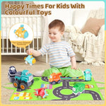 Baby Boy Toys, Baby Toy Cars 7 Pack, Toys For Boys Aged 18 Months +, Toddler Toys Age 2-3, 7 Toy Cars With Storage Bag, Trucks For Toddlers, Presents For Kids