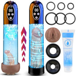 Electric Penis Pump Sex Toys - Adult Toys Male Penis Enlargement Extend Enlarger Vacuum Pump Dick Pump With 6 Suction, Pocket Pussy Male Masturbator Cock Ring Adult Sex Toys & Games For Men Erection