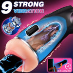 Male Masturbator Sex Toys For Men - 3 Sleeves Pocket Pussy Penis Pump With 9 Sucking & 9 Vibrating, App Control Mens Sex Toy Adult Toys, Colorful Lighting Male Stroker Blowjob Sex Machine