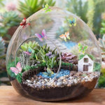 80 Pcs Mini Resin Butterflies for Fairy Gardens, Crafts & Mini Decor