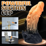 Fantasy Monster Anal Dildo Suction Cup Insertion Dildo, Stimulates G-Spot And Even Prostate Huge Thick Fantasy Silicone Adult Toys For Adult Men And Women