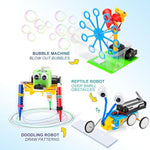 11 Set Stem Science Kit For Kids Ages 6-14 | Engineering & Physics Robot Building Science Experiments | Robotics Stem Toys For 8-12 Year Olds Boys & Girls
