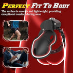 Chastity Cage Sex Toys, Large Male Chastity Device With 7 Sizes Adjustable Rings, Invisible Lock And 2 Keys, Bondage Gear & Accessories Adult Sex Toy For Men Penis Cock Exercise And Abstinence