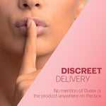 Extra-Thin Wild Strawberry Flavored Lubricated Condoms for Men, 10-Count